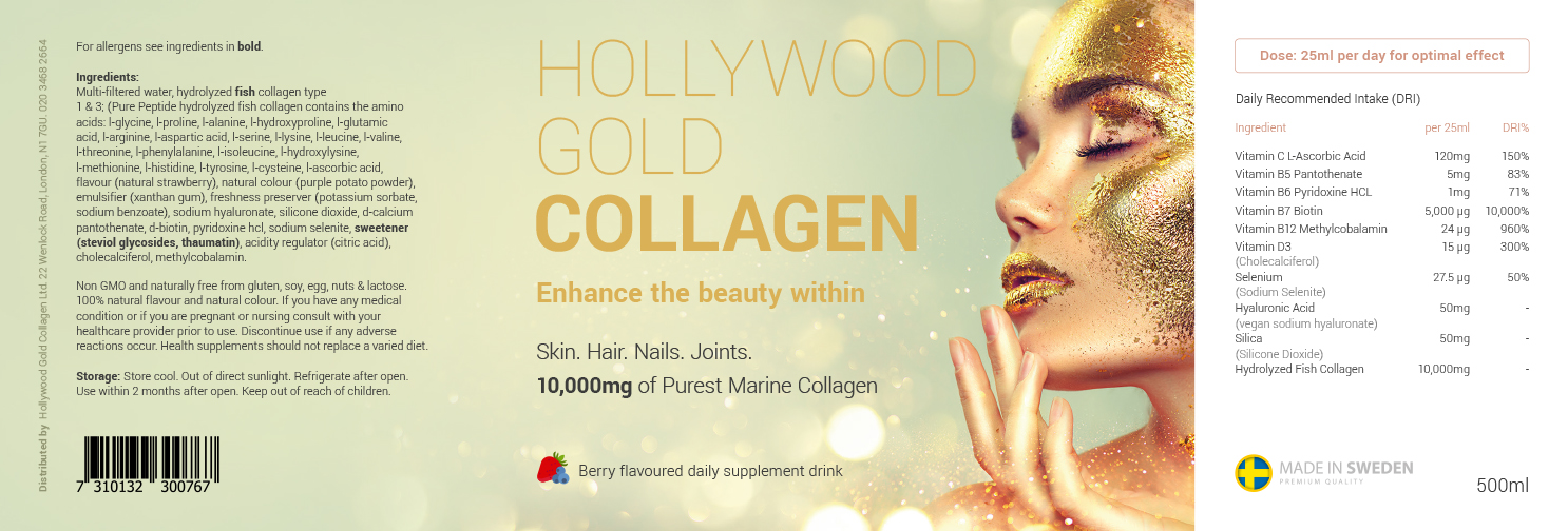 Hollywood Gold Collagen
